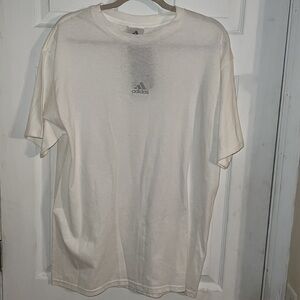 Adidas White Grey TShirt M NWT